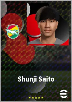 Saito Shunji eFootball 2026 player card, 60 OVR CB