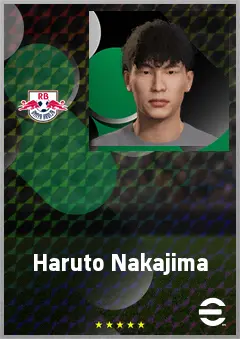Nakajima Haruto eFootball 2026 player card, 59 OVR CF