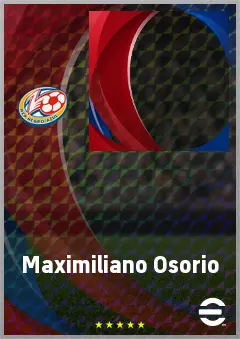 Maximiliano Osorio eFootball 2026 player card, 63 OVR CB