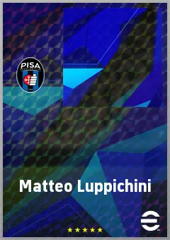 Matteo Luppichini eFootball 2026 player card, 61 OVR GK