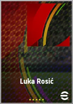 Luka Rosić eFootball 2026 player card, 60 OVR CMF