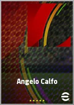 Angelo Calfo eFootball 2026 player card, 67 OVR CB