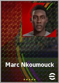 Marc Nkoumouck eFootball 2026 player card, 63 OVR GK