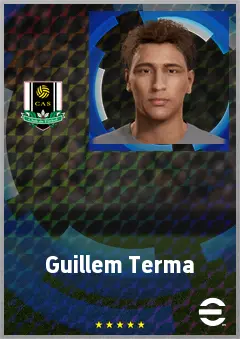 Guillem Terma eFootball 2026 player card, 64 OVR AMF