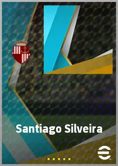Santiago Silveira eFootball 2026 player card, 63 OVR RB
