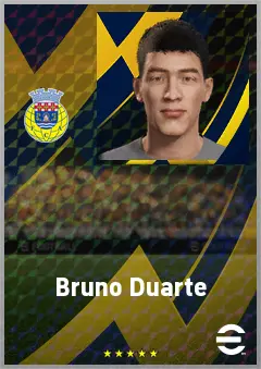 Bruno Duarte eFootball 2026 player card, 60 OVR CF