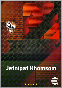 Jetnipat Khomsom eFootball 2026 player card, 59 OVR GK