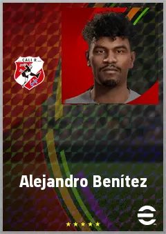 Alejandro Benítez eFootball 2026 player card, 63 OVR GK