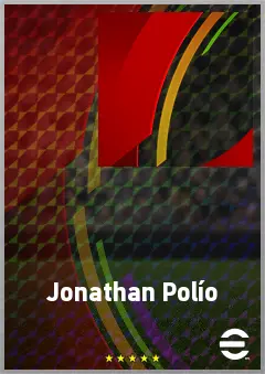 Jonathan Polío eFootball 2026 player card, 59 OVR RB