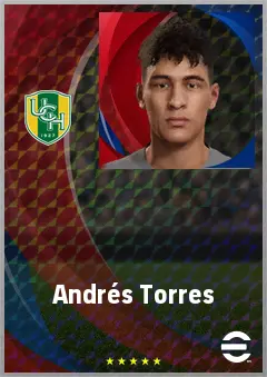 Andrés Torres eFootball 2026 player card, 62 OVR CB