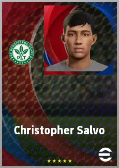 Christopher Salvo eFootball 2026 player card, 61 OVR CMF