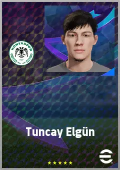 Tuncay Elgün eFootball 2026 player card, 60 OVR RB