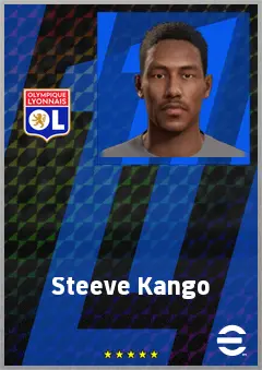 Steeve Kango eFootball 2026 player card, 61 OVR LB