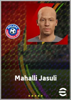 Mahalli Jasuli eFootball 2026 player card, 62 OVR RWF