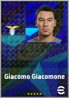 Giacomo Giacomone eFootball 2026 player card, 63 OVR GK