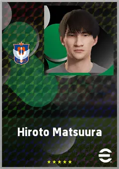 Matsuura Hiroto eFootball 2026 player card, 60 OVR GK