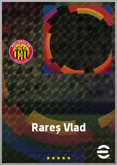 Rareș Vlad eFootball 2026 player card, 63 OVR GK