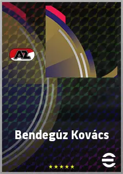 Bendegúz Kovács eFootball 2026 player card, 62 OVR CF