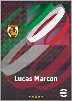 Lucas Marcon eFootball 2026 player card, 63 OVR CB