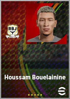 Houssam Bouelainine eFootball 2026 player card, 63 OVR GK
