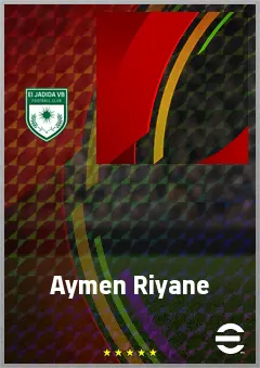 Aymen Riyane eFootball 2026 player card, 63 OVR CB
