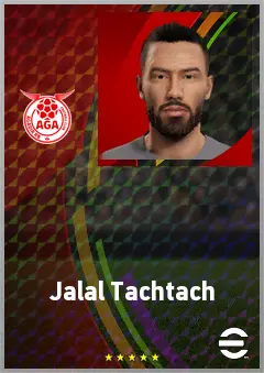 Jalal Tachtach eFootball 2026 player card, 64 OVR DMF