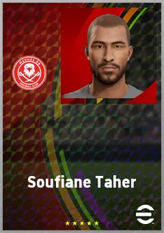 Soufiane Taher eFootball 2026 player card, 63 OVR GK