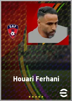 Houari Ferhani eFootball 2026 player card, 69 OVR LB