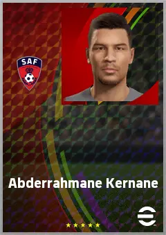 Abderrahmane Kernane eFootball 2026 player card, 64 OVR GK