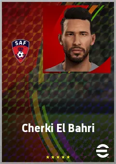 Cherki El Bahri eFootball 2026 player card, 69 OVR CF