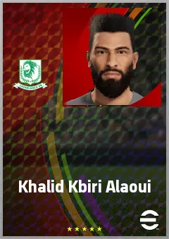 Khalid Kbiri Alaoui eFootball 2026 player card, 65 OVR GK