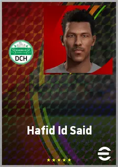 Hafid Id Said eFootball 2026 player card, 61 OVR GK