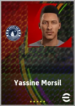 Yassine Morsil eFootball 2026 player card, 66 OVR CB