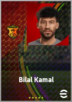 Bilal Kamal eFootball 2026 player card, 60 OVR GK