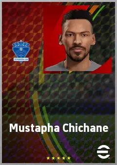 Mustapha Chichane eFootball 2026 player card, 63 OVR DMF