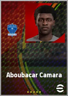 Aboubacar Camara eFootball 2026 player card, 60 OVR CMF