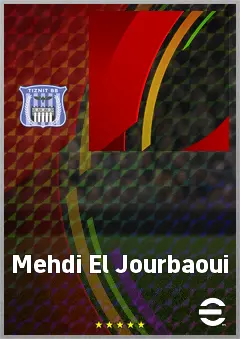 Mehdi El Jourbaoui eFootball 2026 player card, 62 OVR GK