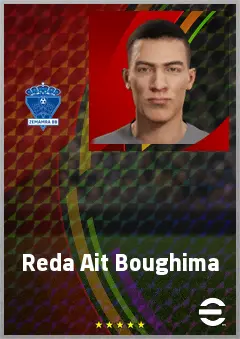Reda Ait Boughima eFootball 2026 player card, 69 OVR CB