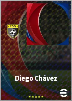 Diego Chávez eFootball 2026 player card, 62 OVR AMF