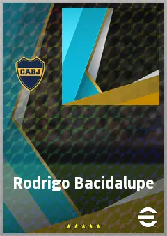 Rodrigo Bacidalupe eFootball 2026 player card, 64 OVR CF