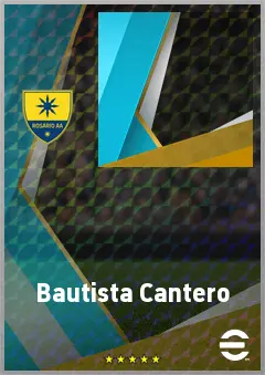 Bautista Cantero eFootball 2026 player card, 64 OVR AMF