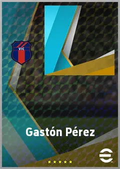 Gastón Pérez eFootball 2026 player card, 63 OVR DMF