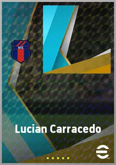 Lucian Carracedo eFootball 2026 player card, 64 OVR DMF