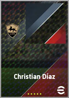 Christian Díaz eFootball 2026 player card, 64 OVR CB