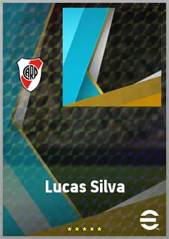Lucas Silva eFootball 2026 player card, 64 OVR DMF
