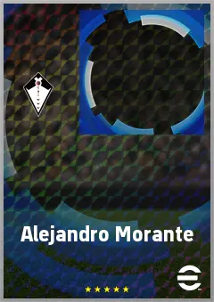 Alejandro Morante eFootball 2026 player card, 61 OVR LWF