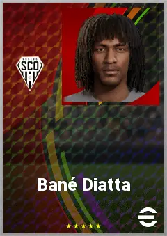 Bané Diatta eFootball 2026 player card, 61 OVR DMF