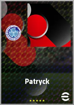 Patryck eFootball 2026 player card, 66 OVR CF