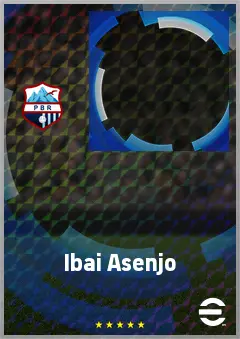 Ibai Asenjo eFootball 2026 player card, 63 OVR RWF
