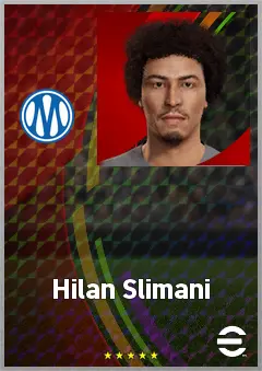 Hilan Slimani eFootball 2026 player card, 62 OVR CB